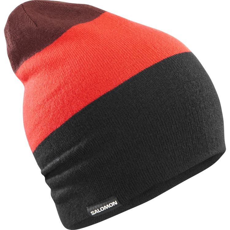 Czapka Salomon FLATSPIN REVERSIBLE BEANI Deep Black TatraStore 1.png