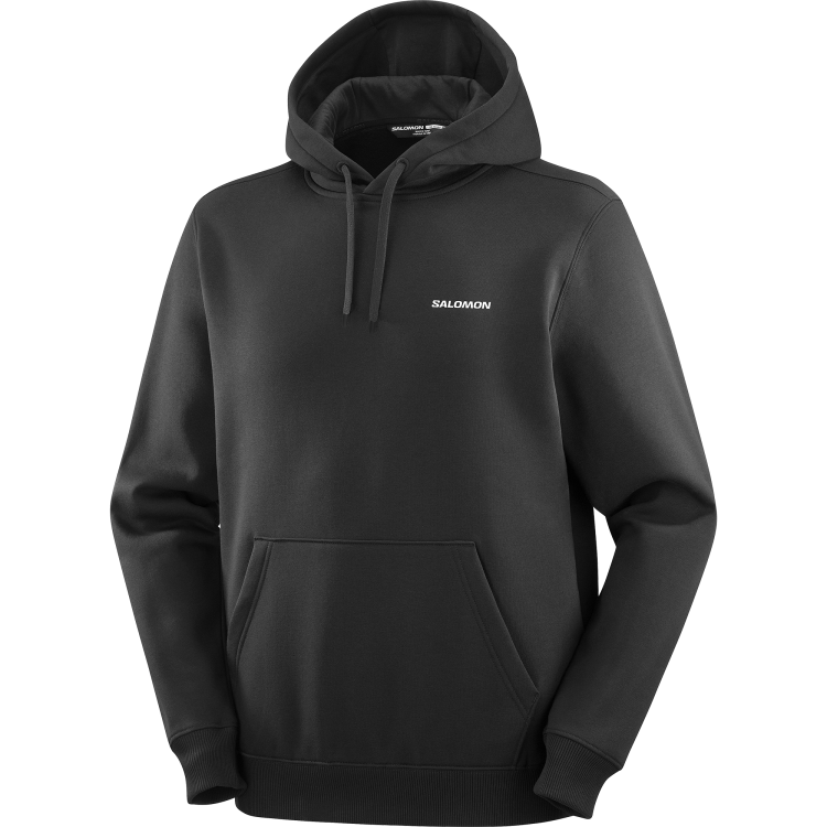 Bluza SALOMON LOGO HOODIE M DEEP BLACK TatraStore 1.png