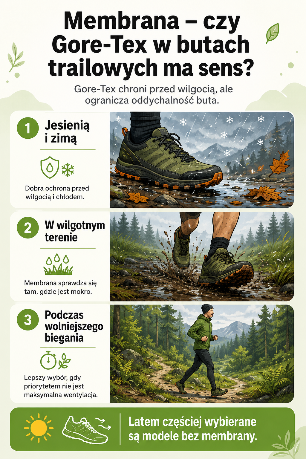 Membrana - czy Gore-Tex w butach trailowych ma sens?