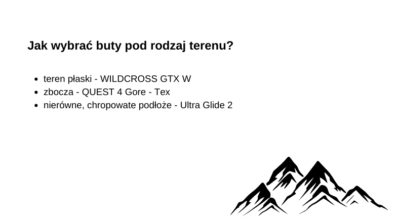 Buty Salomon a różne rodzaje terenów  – jak wybrać optymalny model?