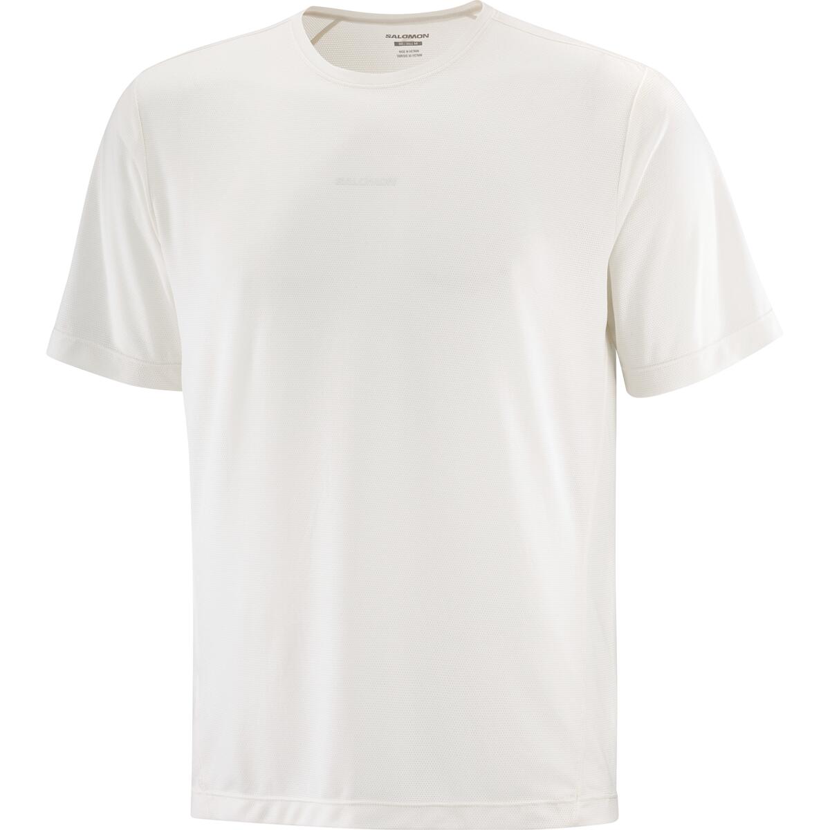 Koszulka męska Salomon SHAKEout CORE M WHISPER WHITE