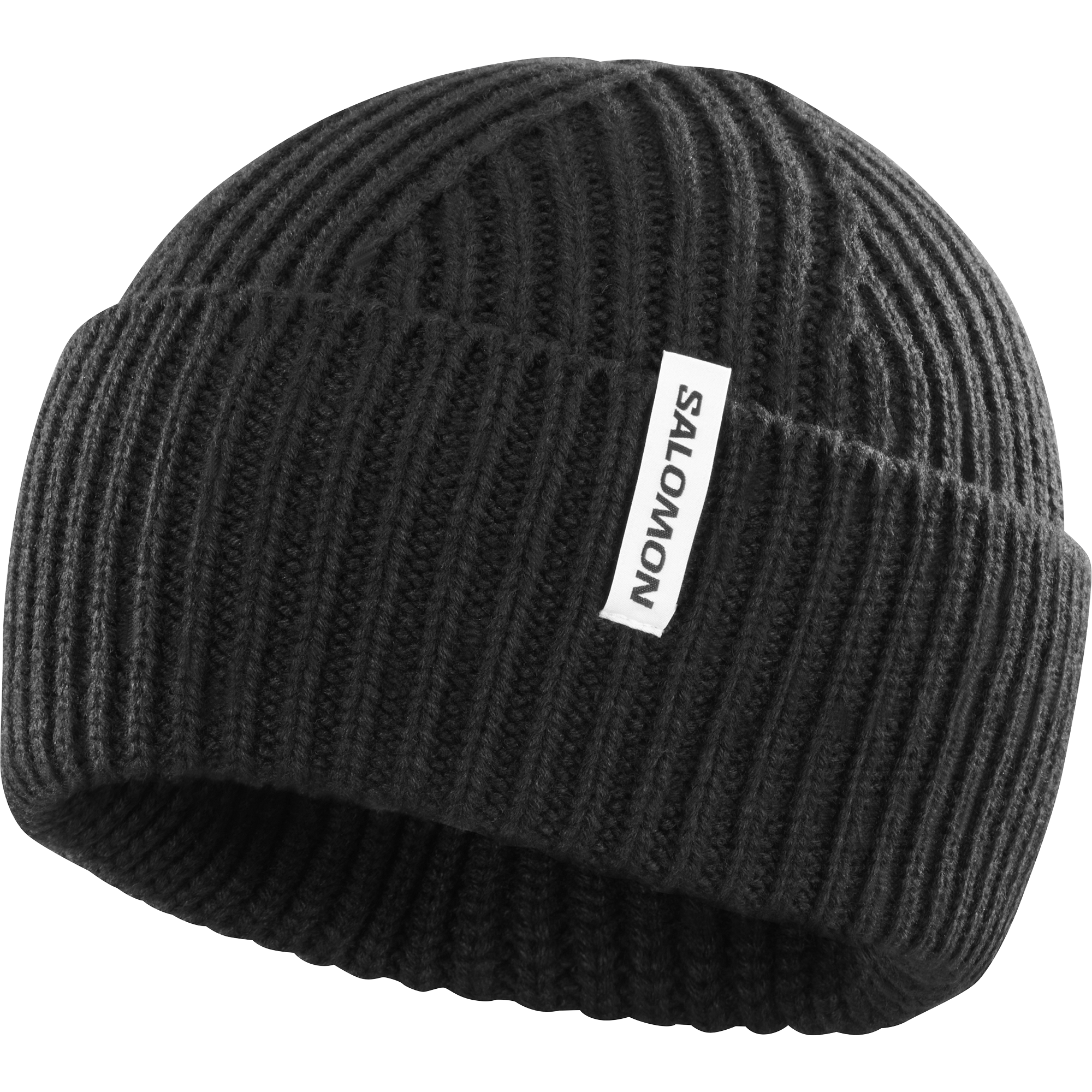 Czapka Salomon SNOWBIRD BEANIE DEEP BLACK 