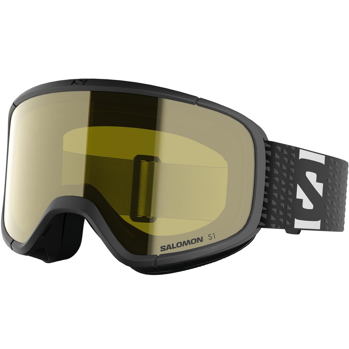 Gogle unisex Salomon AKSIUM 2.0 ACCESS BLACK / YELLOW