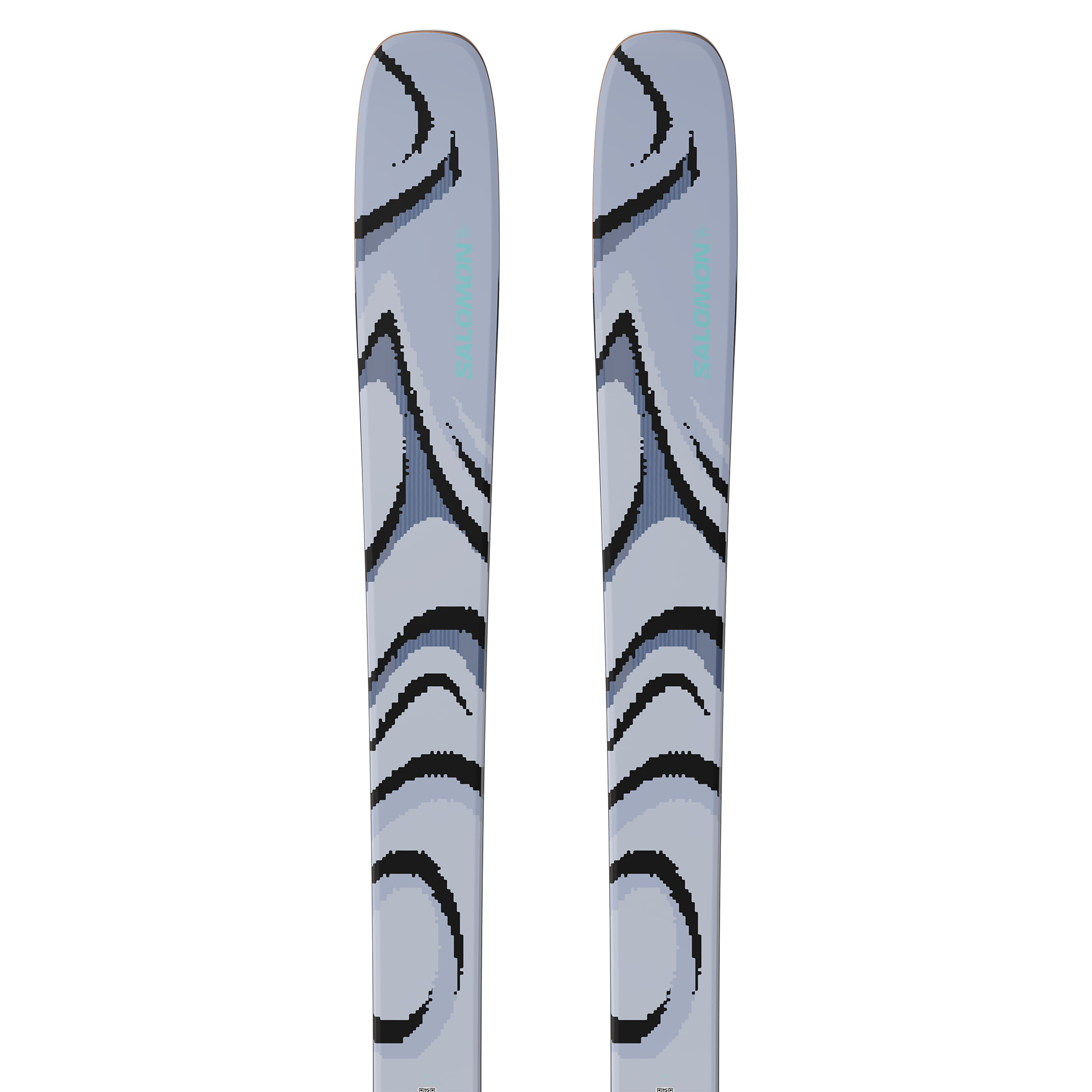 Narty unisex - Freeride QST 100 Cosmic Sky / Dark Grey