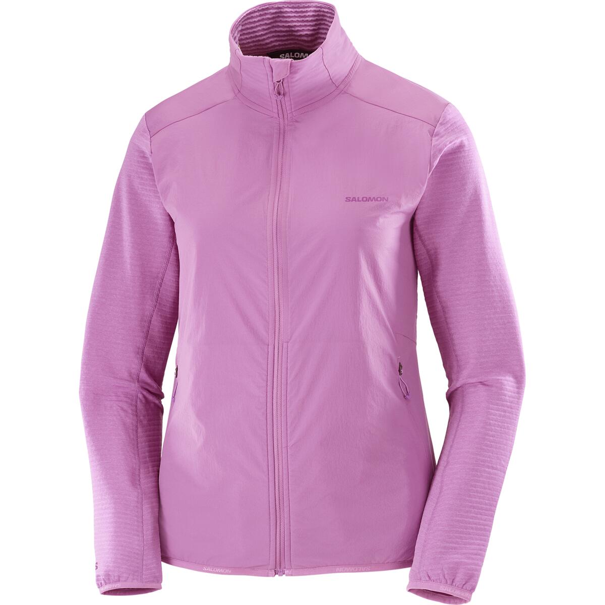 Bluza damska Salomon ESSENTIAL LIGHTWARM HYBRID IRIS ORCHID