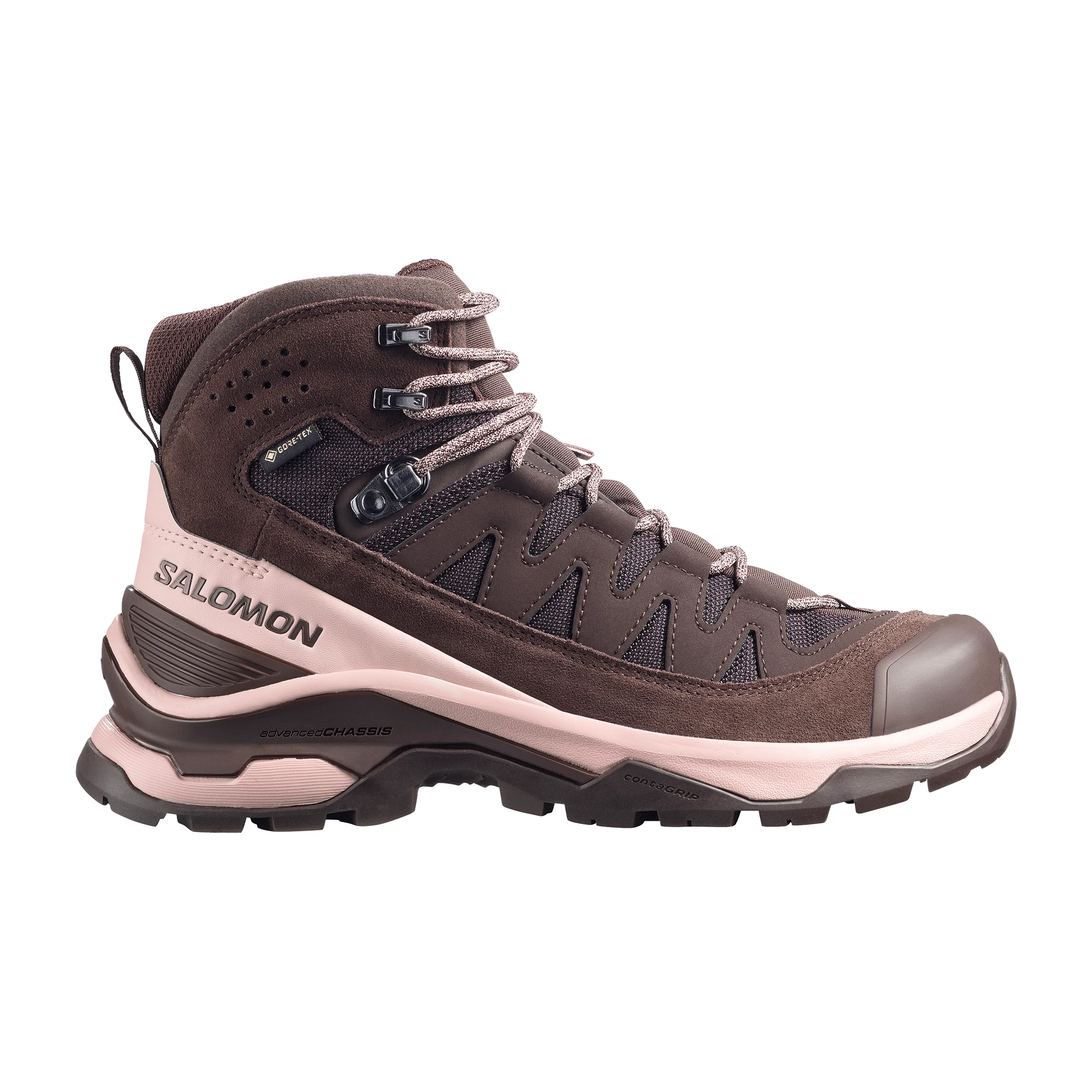Buty trekkingowe damskie Salomon QUEST ECHO GORE-TEX  Black Coffee / Shadow Gray