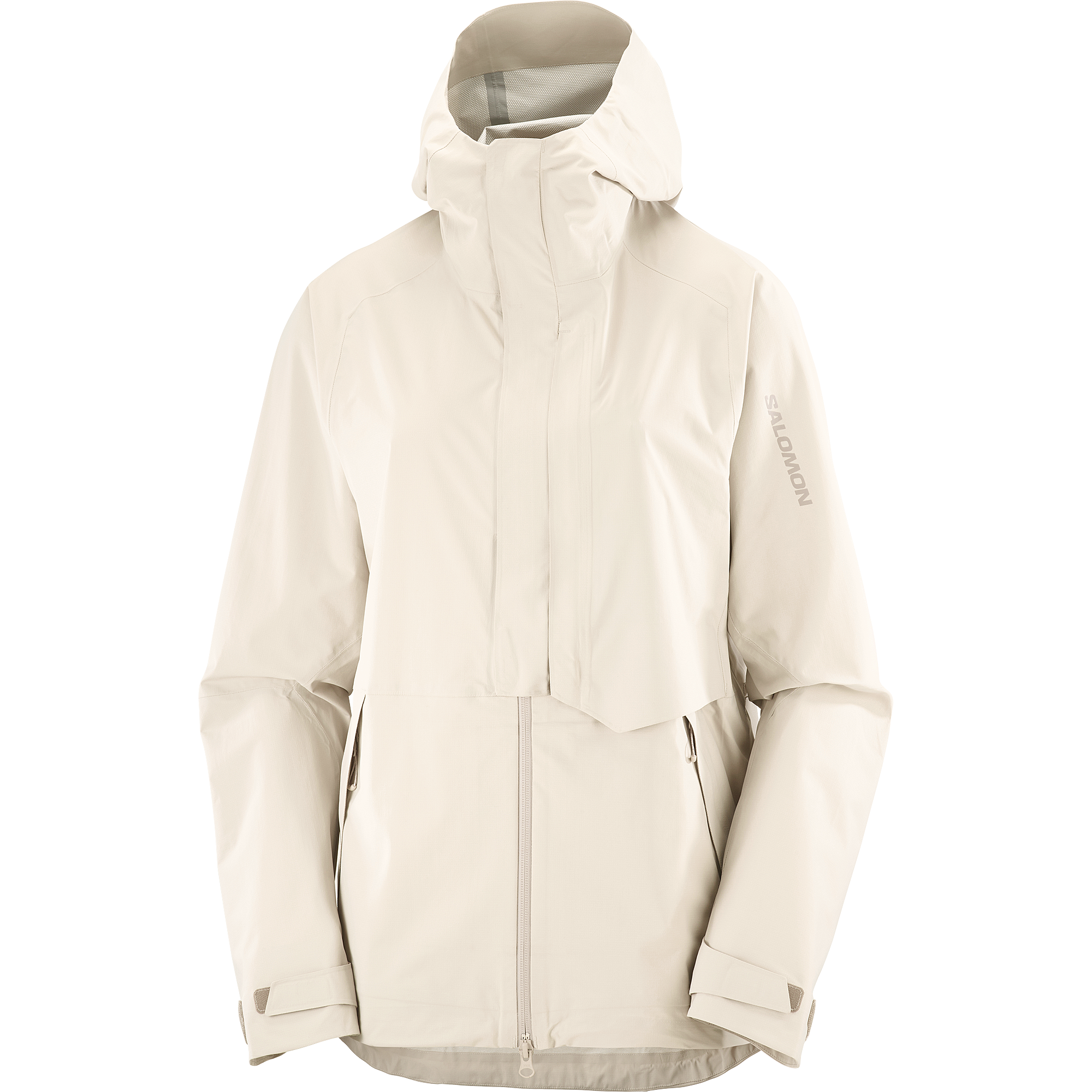 Kurtka trekkingowa damska Salomon OUTERPATH PRO 2.5L W SILVER CLOUD