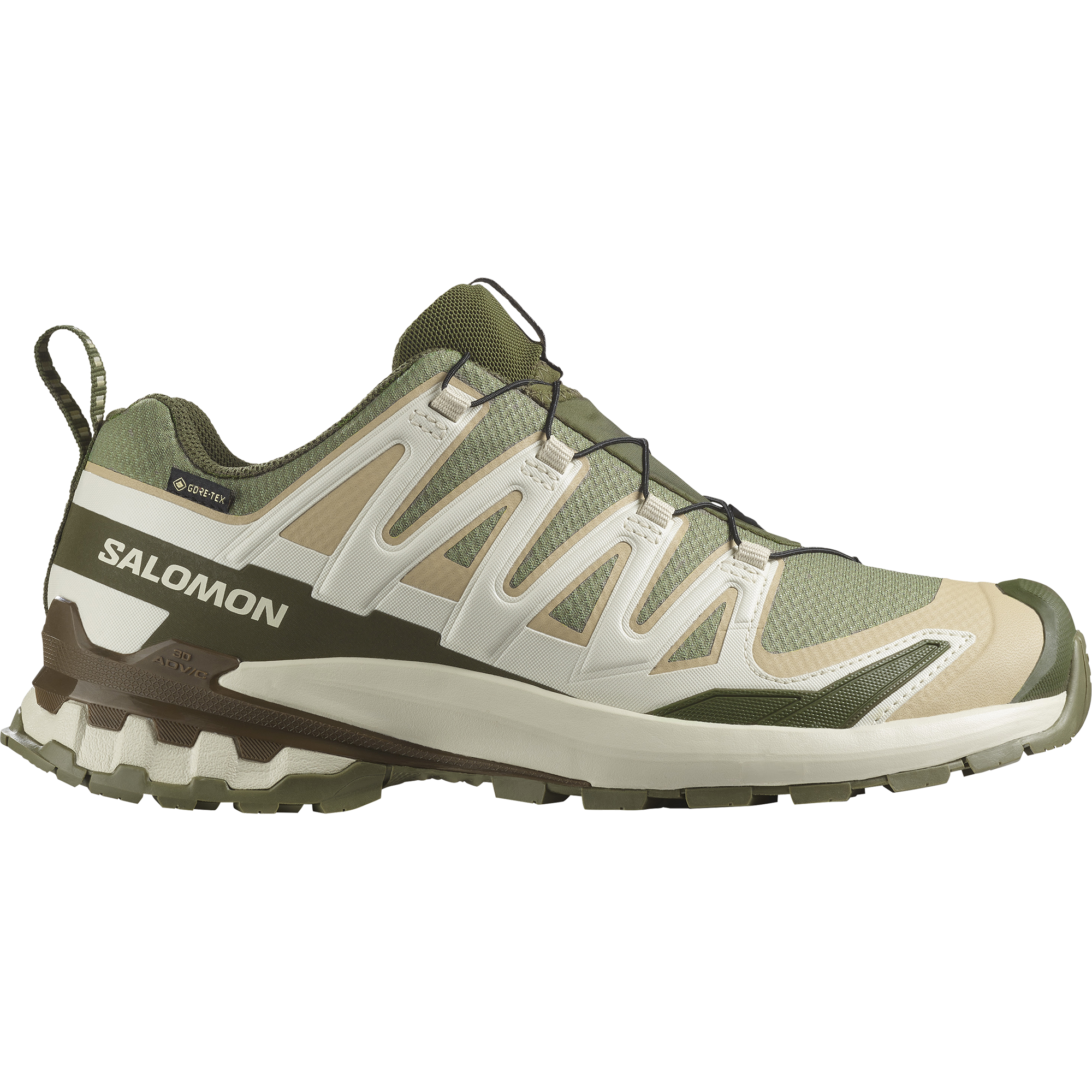 Buty trekkingowe męskie Salomon XA PRO 3D V9 GORE-TEX Deep Lichen Green / Safari