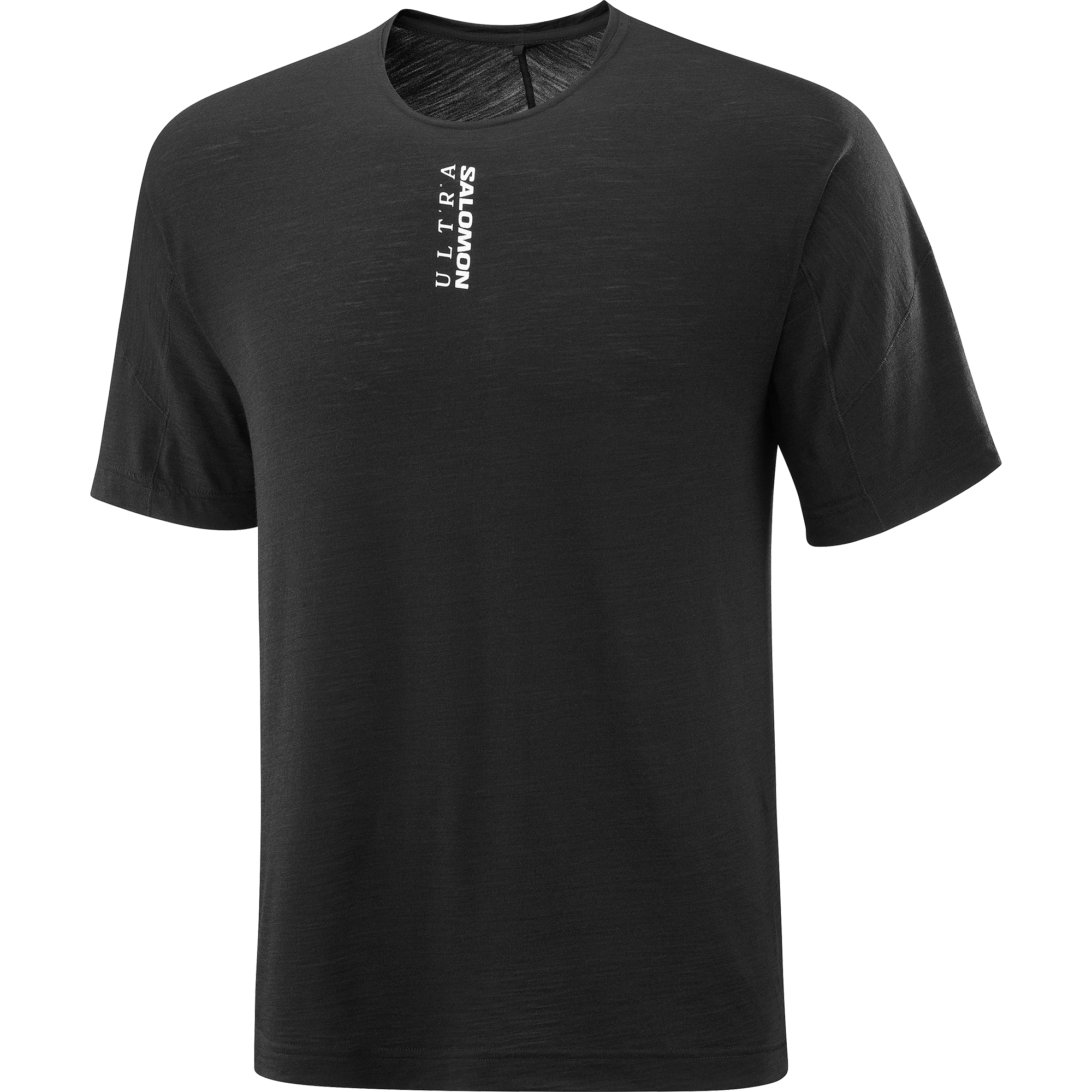 Koszulka męska Salomon ULTRA ALL DAY - ALL MOUNTAIN DEEP BLACK 