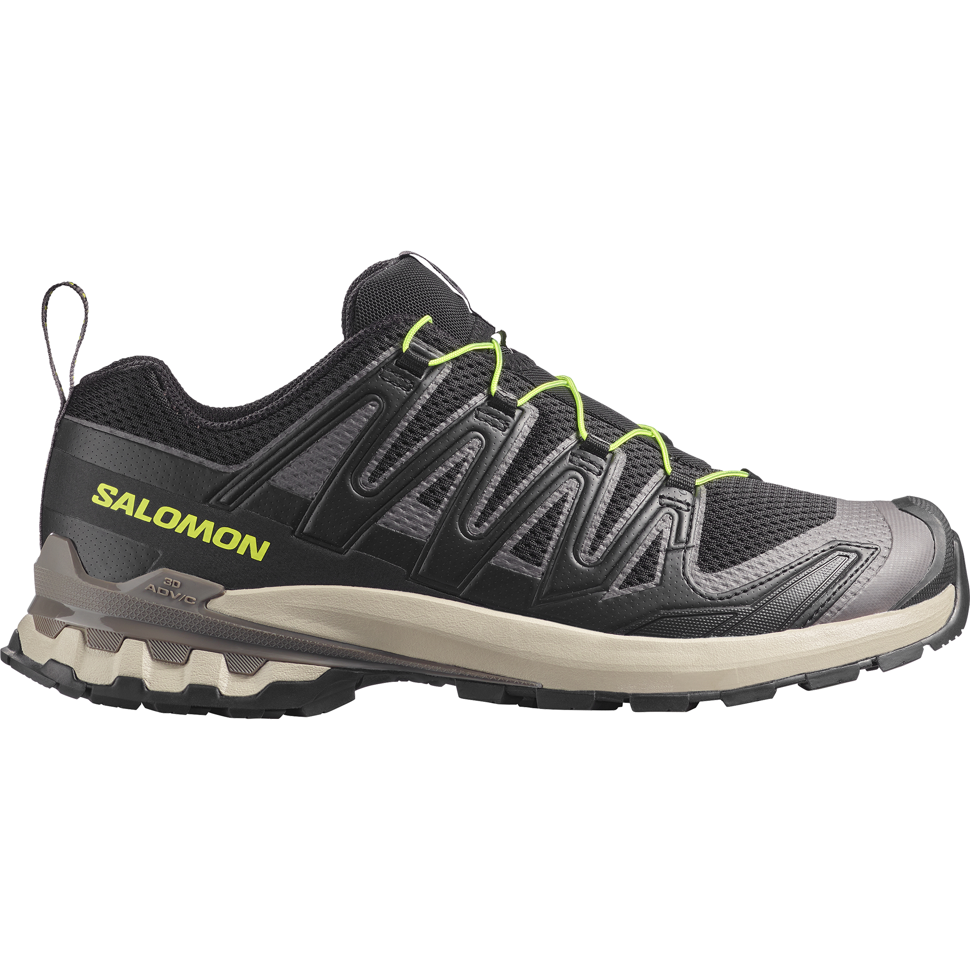 Buty męskie Salomon XA PRO 3D V9 Black / Dark Grey / Acid Lime