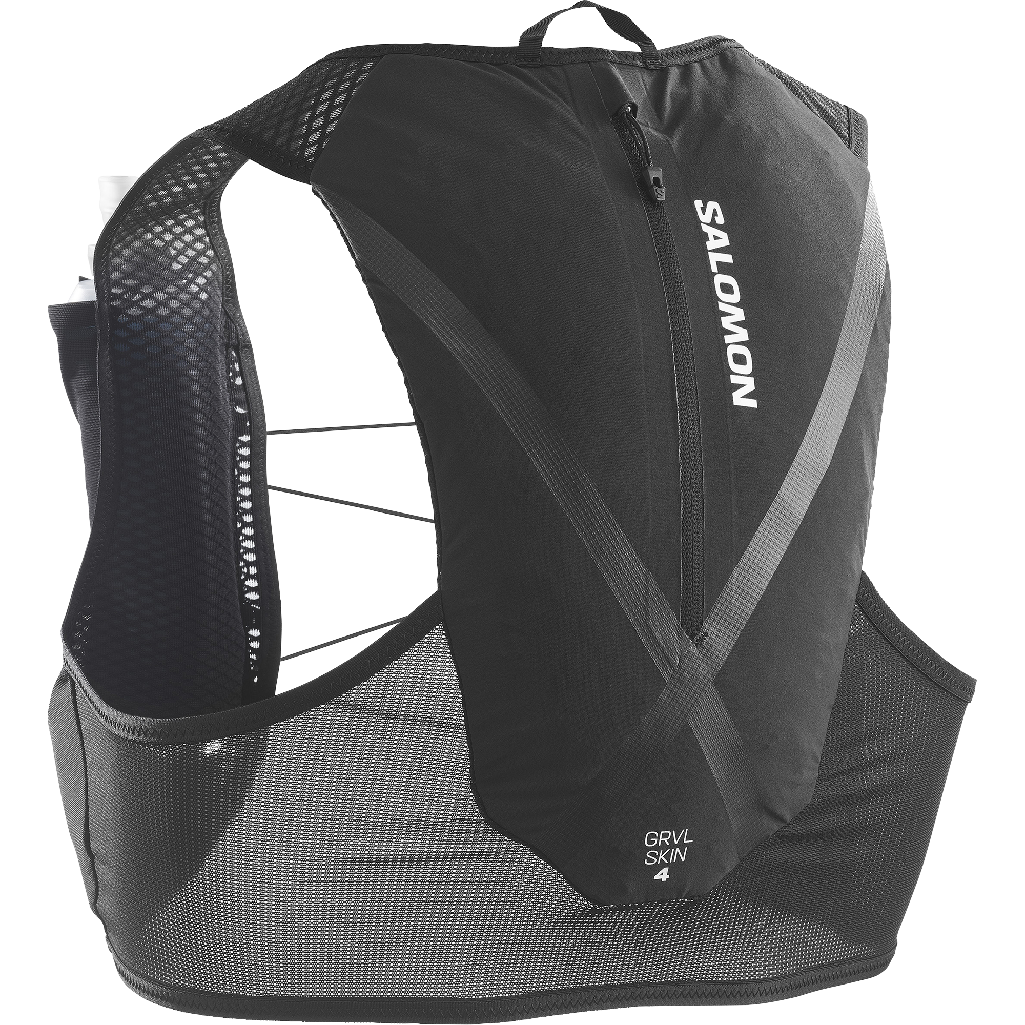 Kamizelka do biegania unisex Salomon GRAVEL SKIN 4 BLACK 