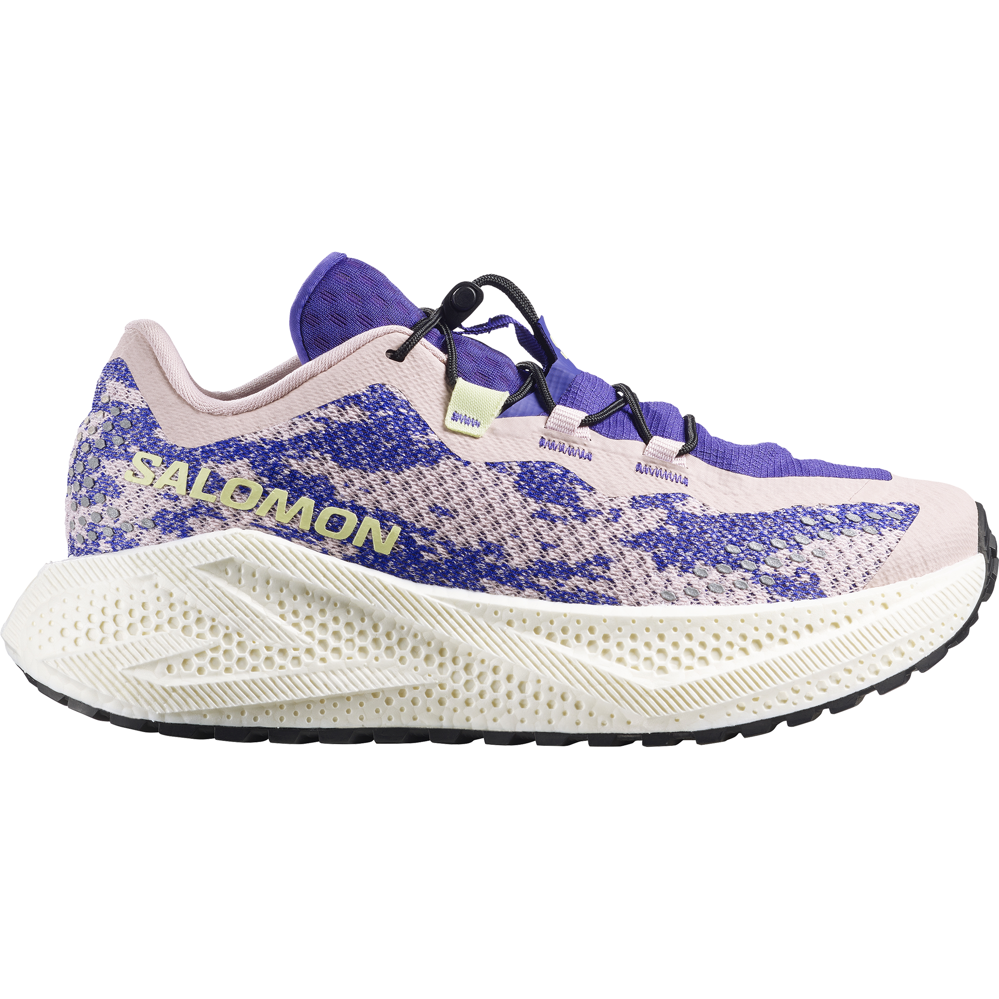 Buty biegowe damskie Salomon AERO GLIDE 4 GRVL W Shadow Gray / Deep Blue