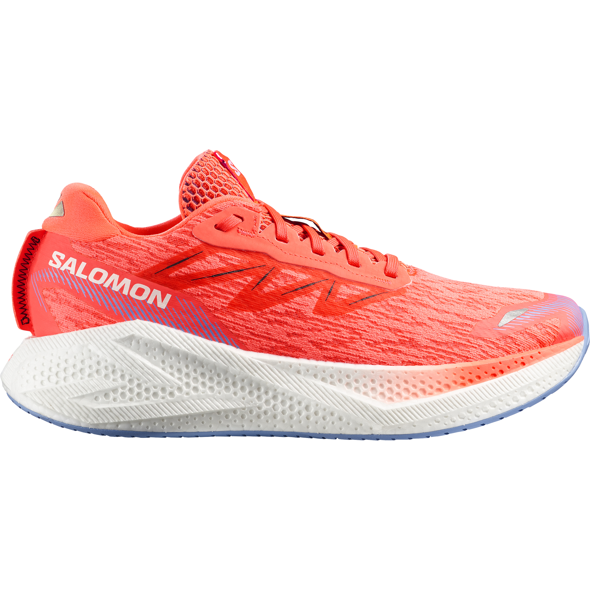 Buty biegowe męskie Salomon AERO GLIDE 4 Neon Flame / White