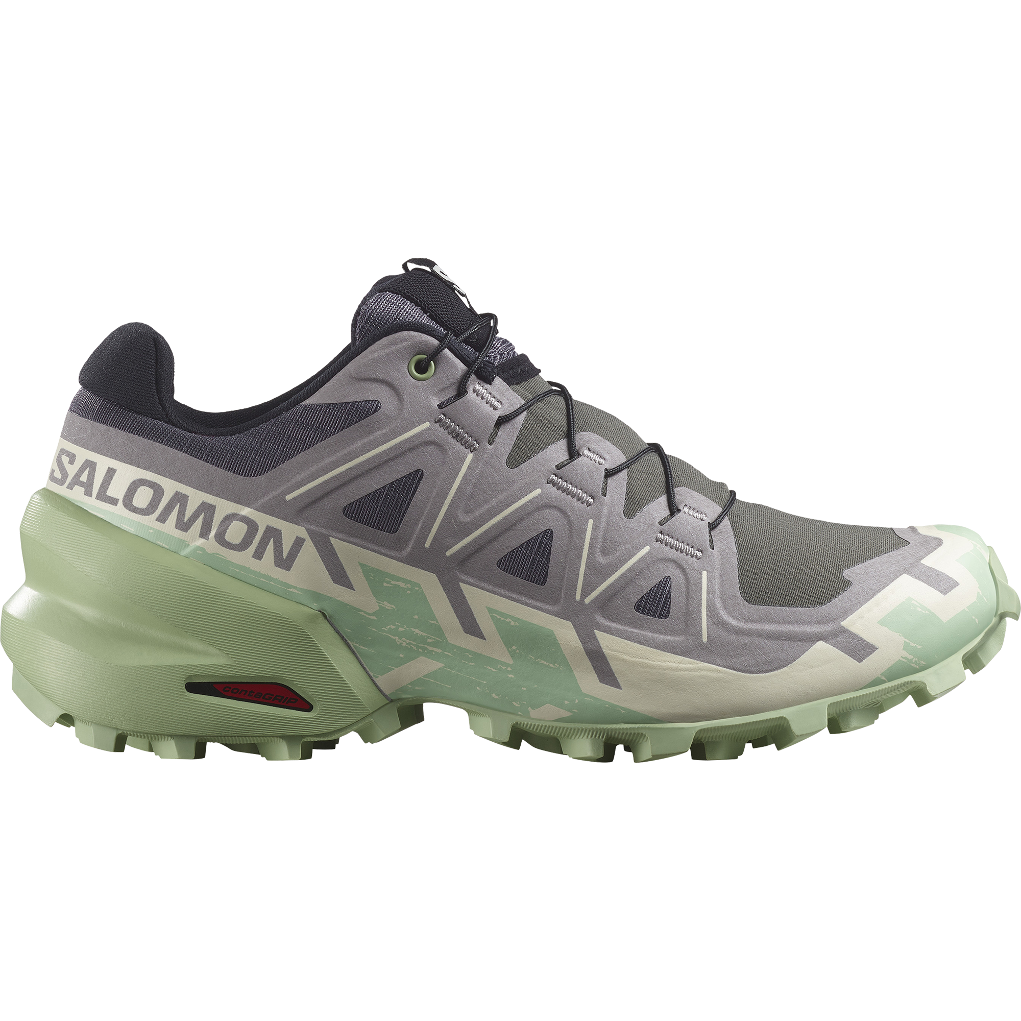 Buty biegowe damskie Salomon SPEEDCROSS 6 W Castlerock / Vanilla Ice