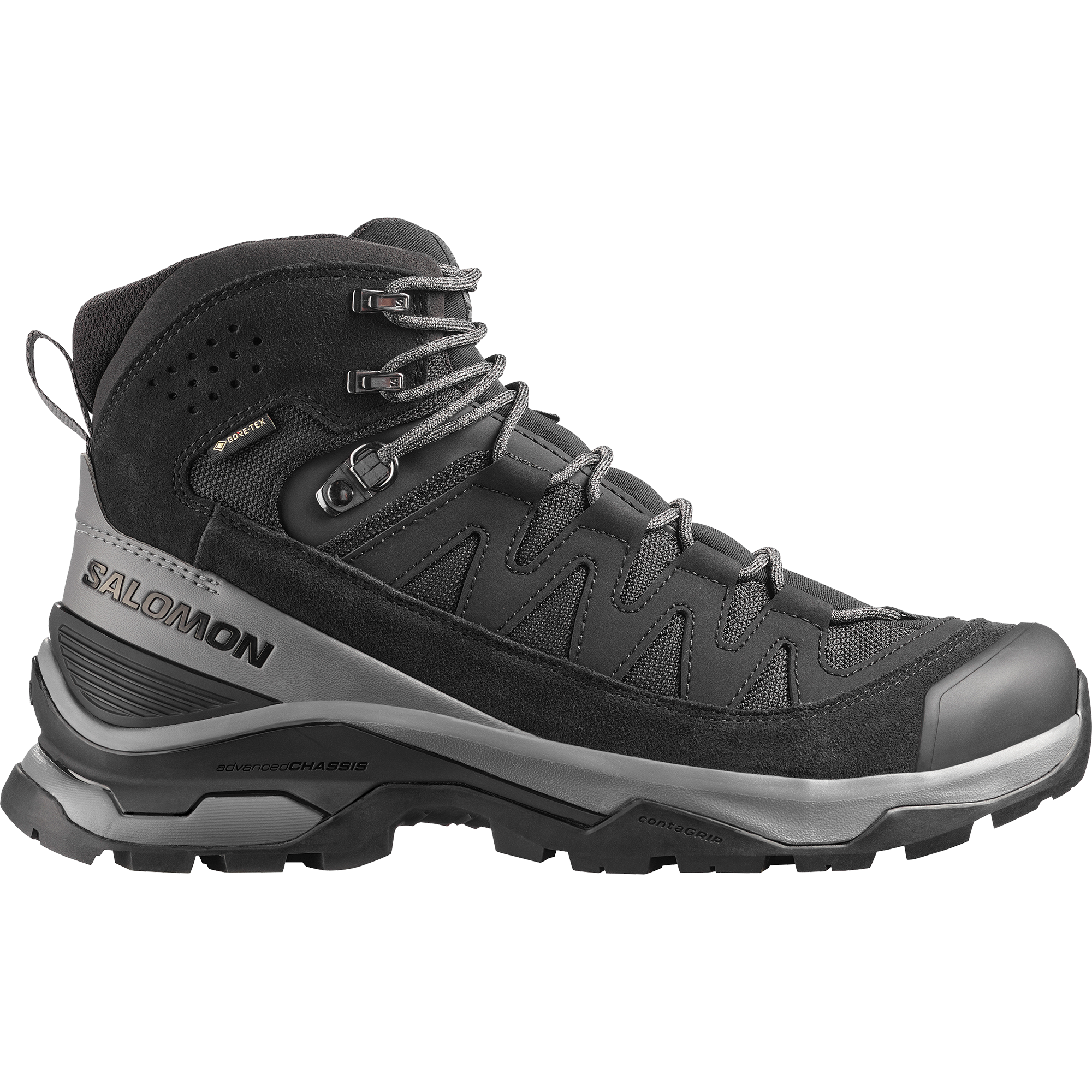 Buty trekkingowe męskie Salomon QUEST ECHO GORE TEX Black / Castlerock