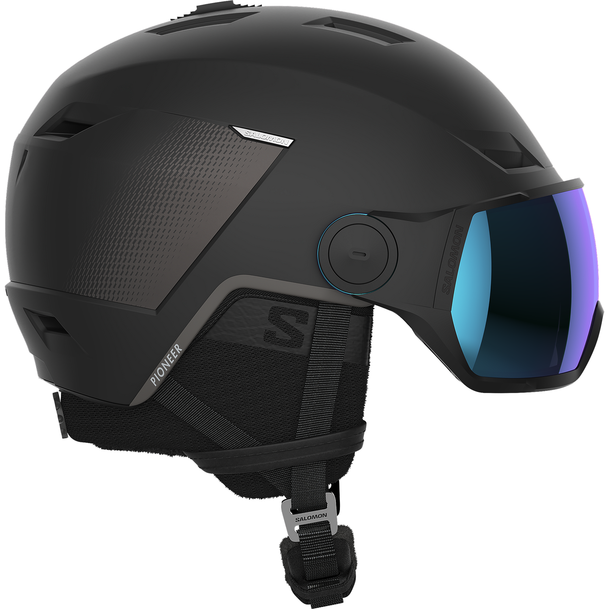 Kask narciarski Salomon PIONEER LT VISOR Black