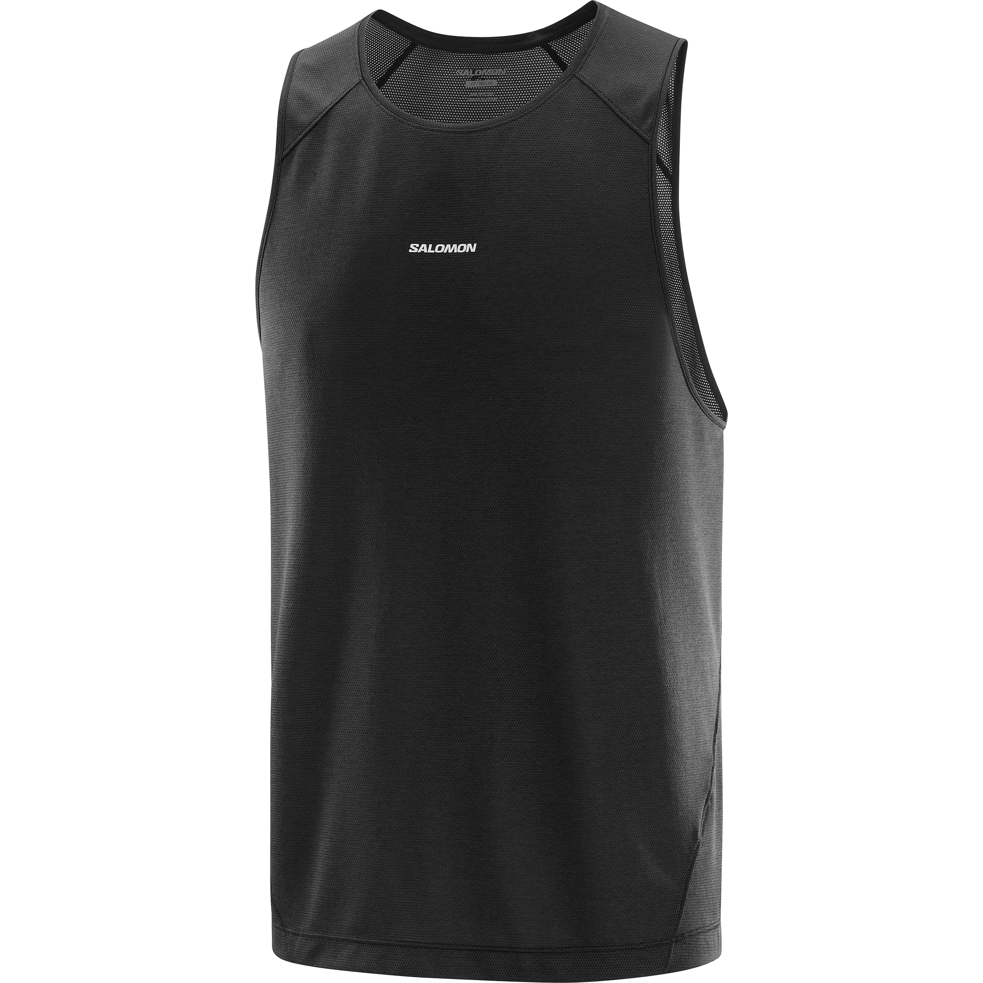 Koszulka męska Salomon SHAKEout CORE TANK M DEEP BLACK