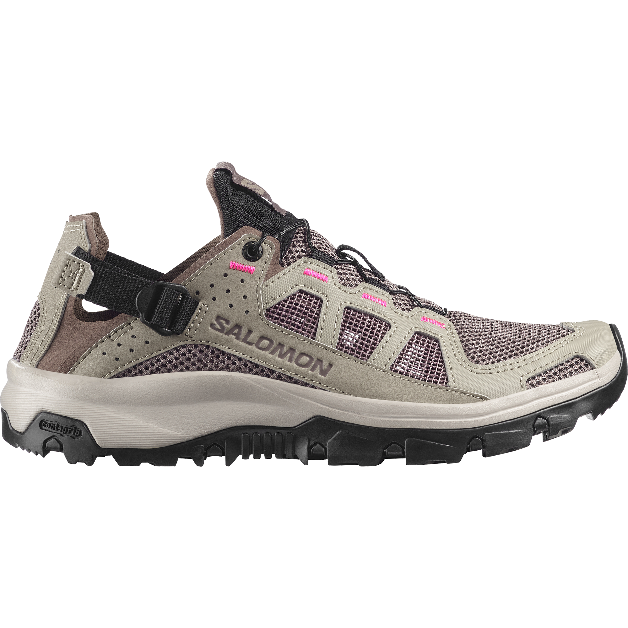Buty Salomon TECHAMPHIBIAN 5 W Silver Sage / Iron / Knockout Pink