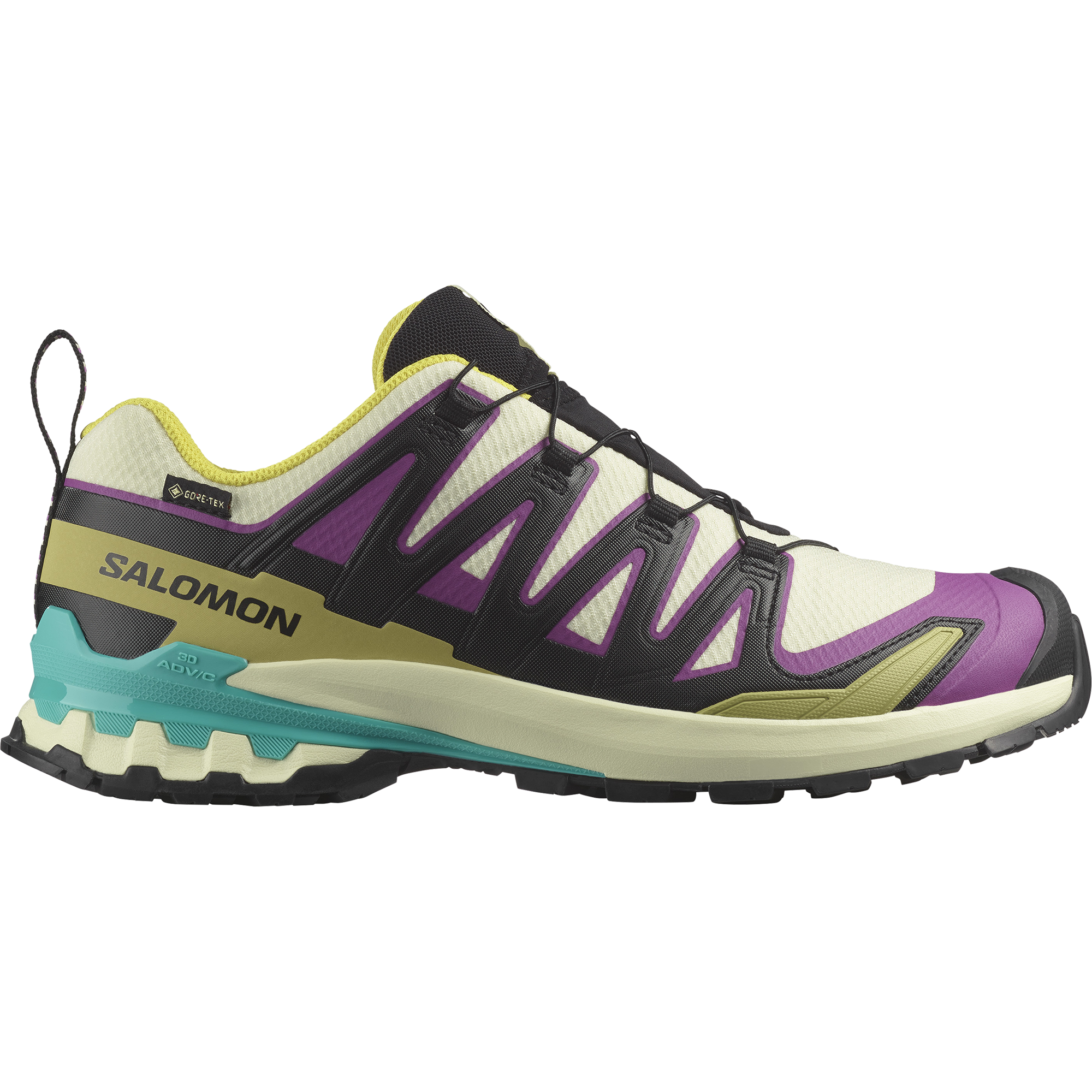 Buty trekkingowe męskie Salomon XA PRO 3D V9 GORE-TEX Transparent Yellow / Black 