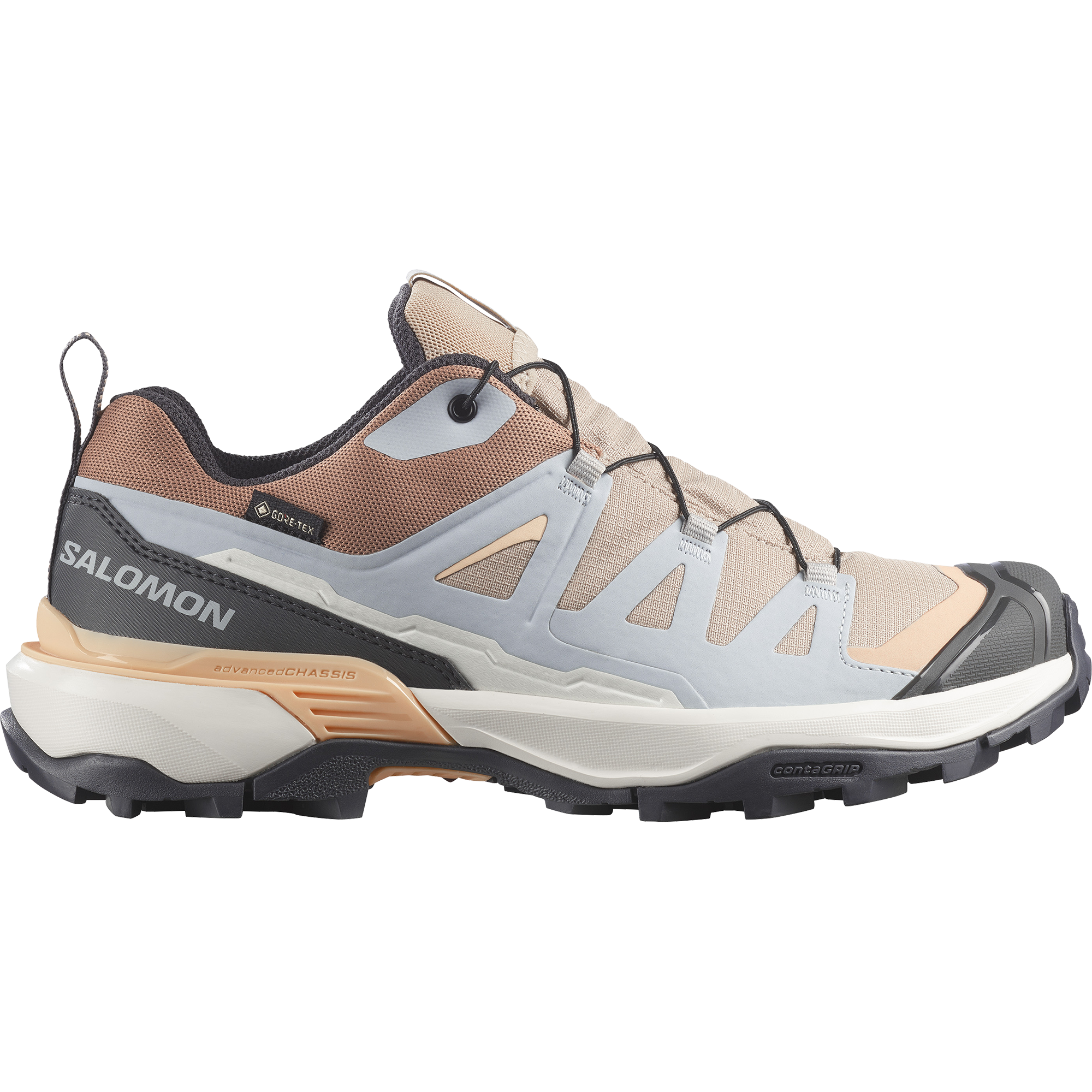 Buty damskie Salomon X ULTRA 360 GORE-TEX W Oxford Tan / Pearl Blue / Almond Cream