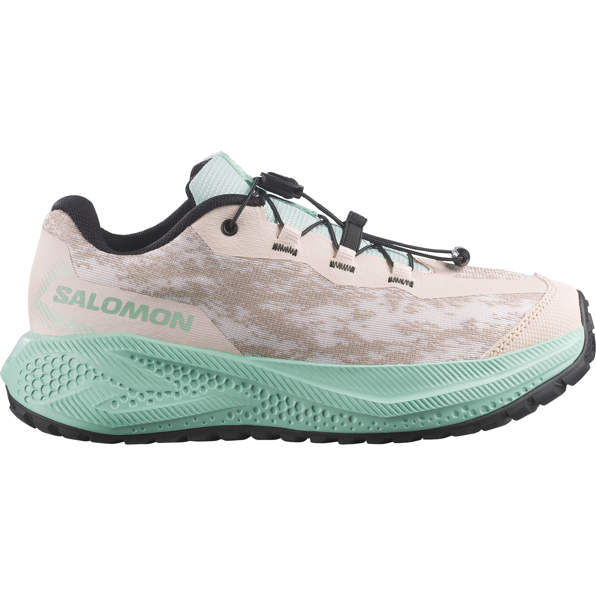 Buty dziecięce Salomon AERO GRVL J Tapioca / Lichen / Black