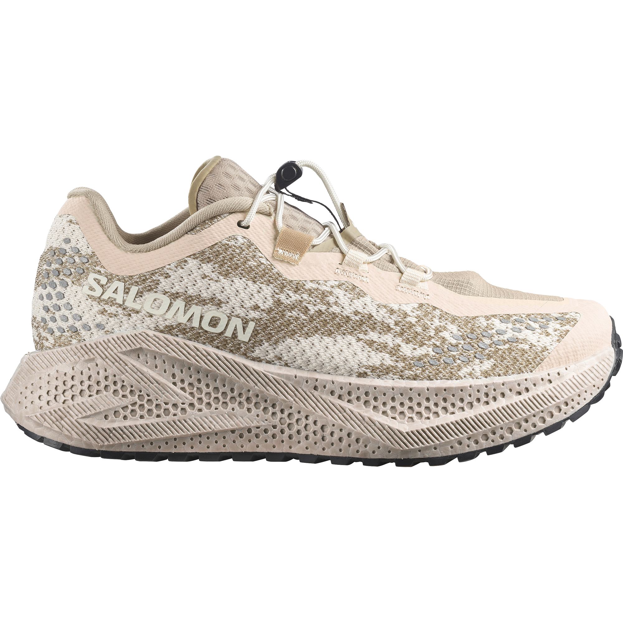 Buty biegowe damskie Salomon AERO GLIDE 4 GRVL W Tapioca / Desert Tan / Burro