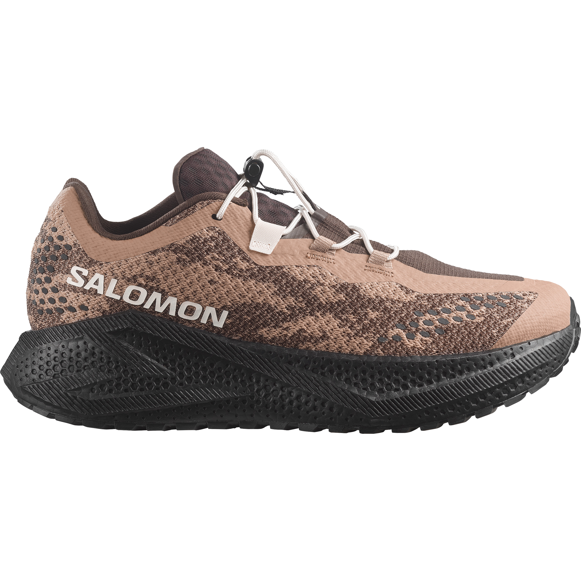  Buty biegowe męskie Salomon AERO GLIDE 4 GRVL Burro / Black / Vanilla Ice