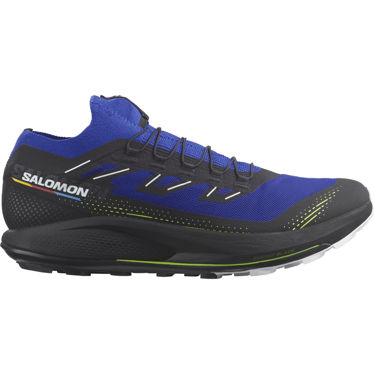 Buty Biegowe Salomon PULSAR TRAIL 2 /PRO - Surf the web / Black / Safety Yellow