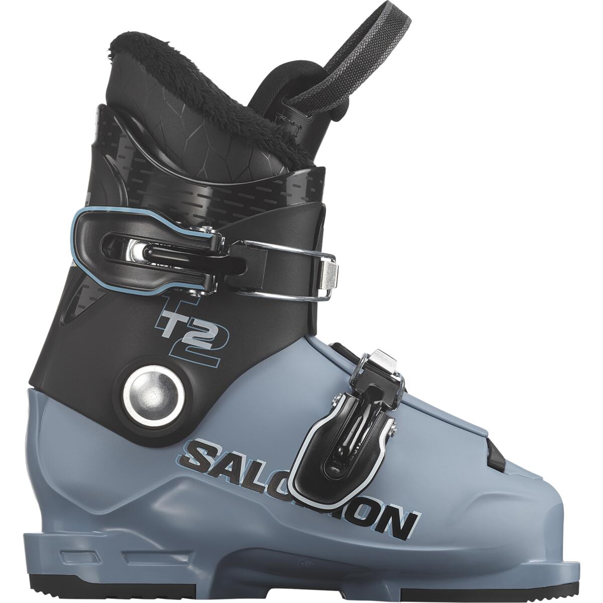 Buty narciarskie dziecięce Salomon T2 Black / Copen Blue / White