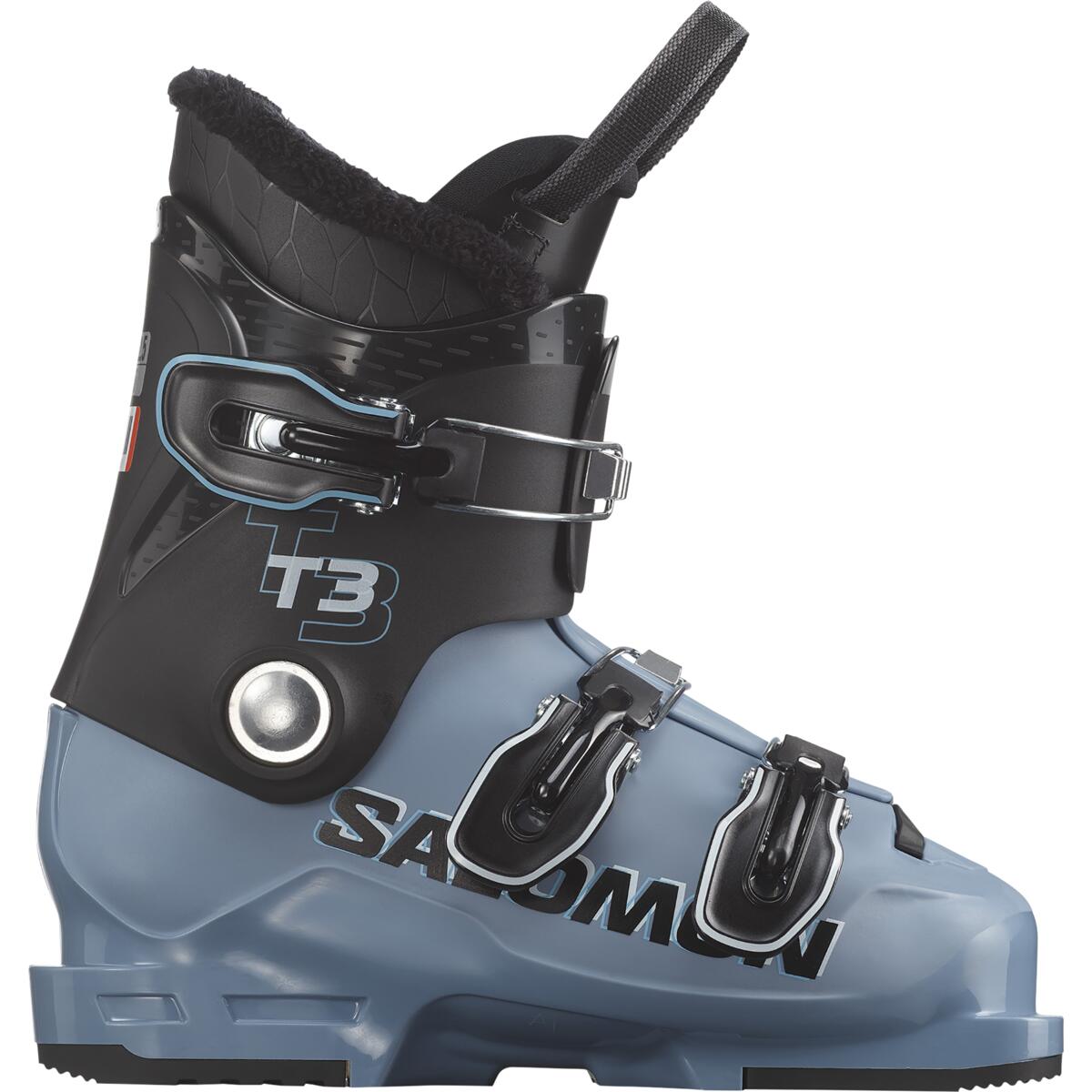 Buty narciarskie dziecięce Salomon T3 RT Black / Copen Blue / White