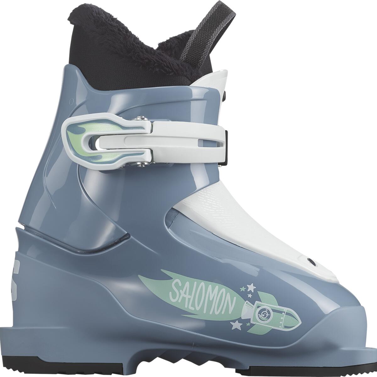 Buty narciarskie dziecięce Salomon T1 Copen Blue / White