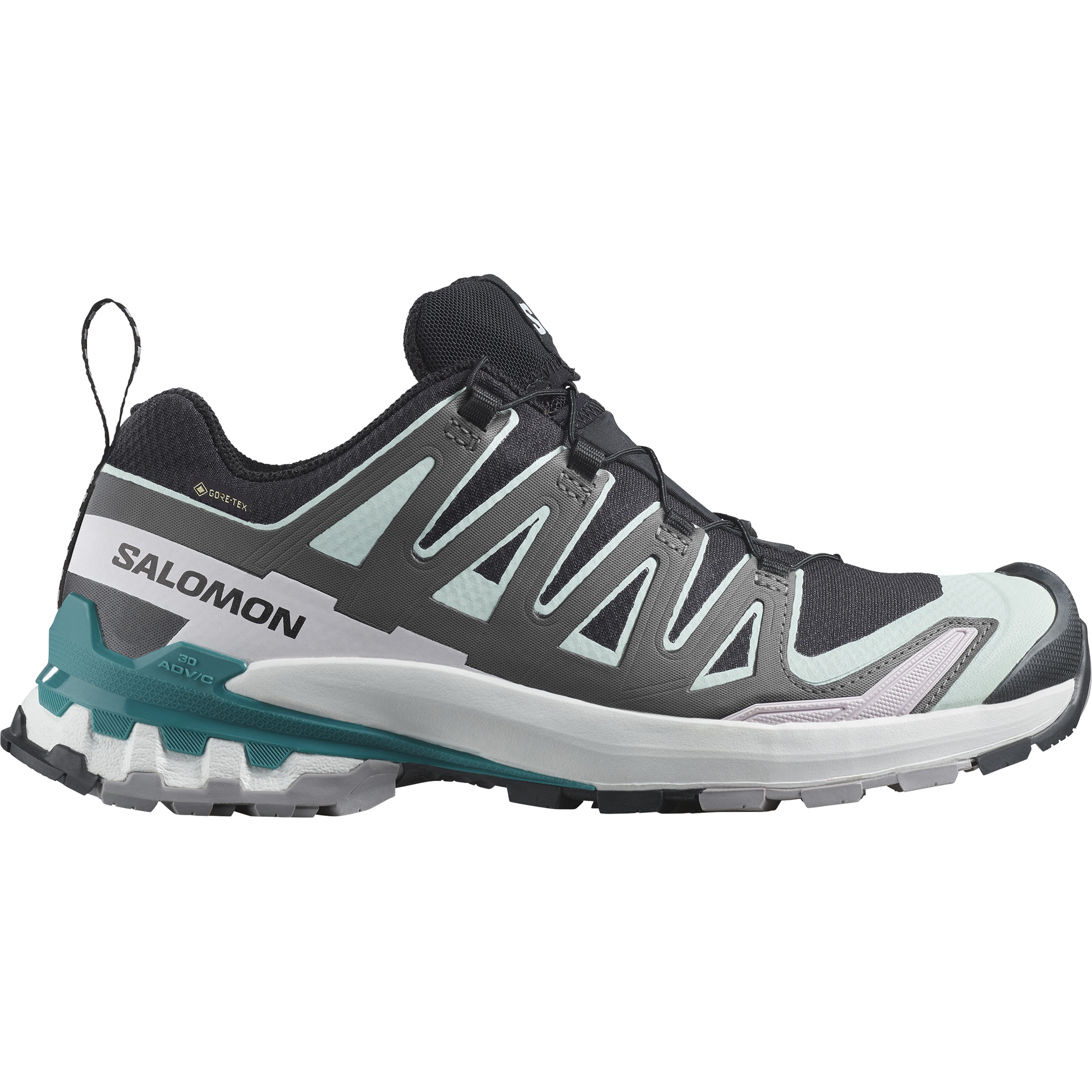 Buty Salomon XA PRO 3D V9 Gore-Tex W - Black / Bleached Aqua / Harbor Blue