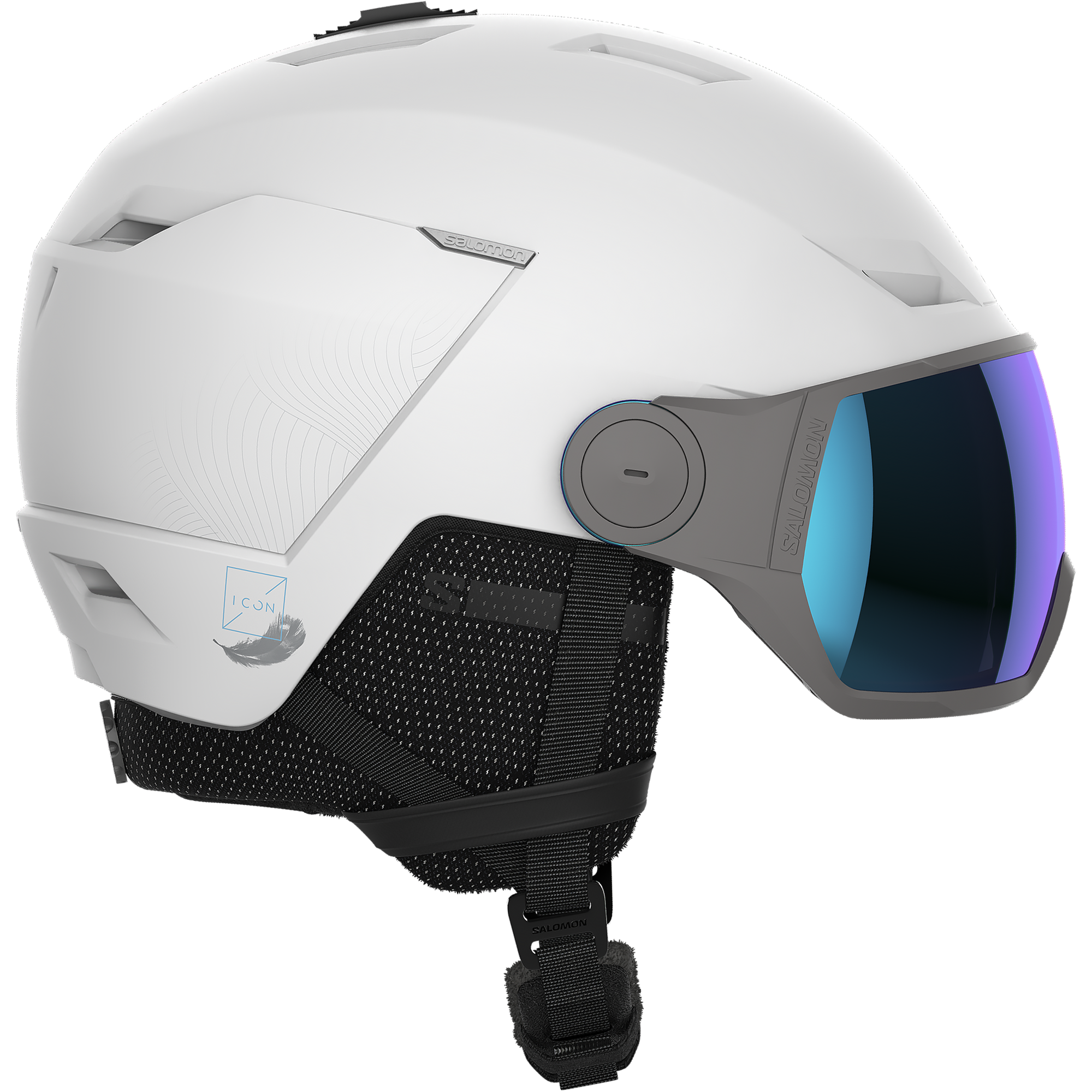 Kask Salomon ICON LT VISOR WHITE