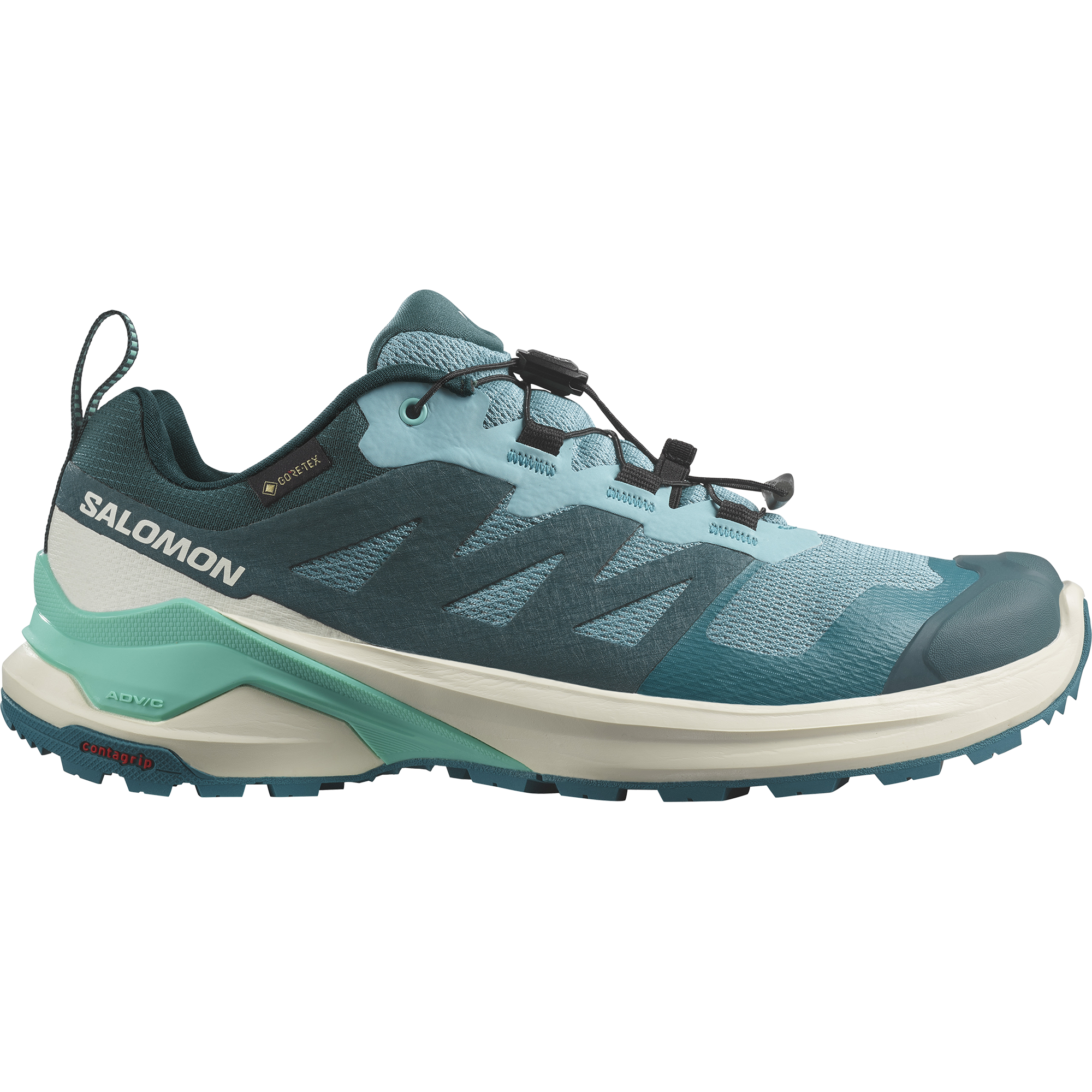 Buty Salomon X-ADVENTURE GTX W Dusty Turquoise/Vanilla Ice/Cockatoo