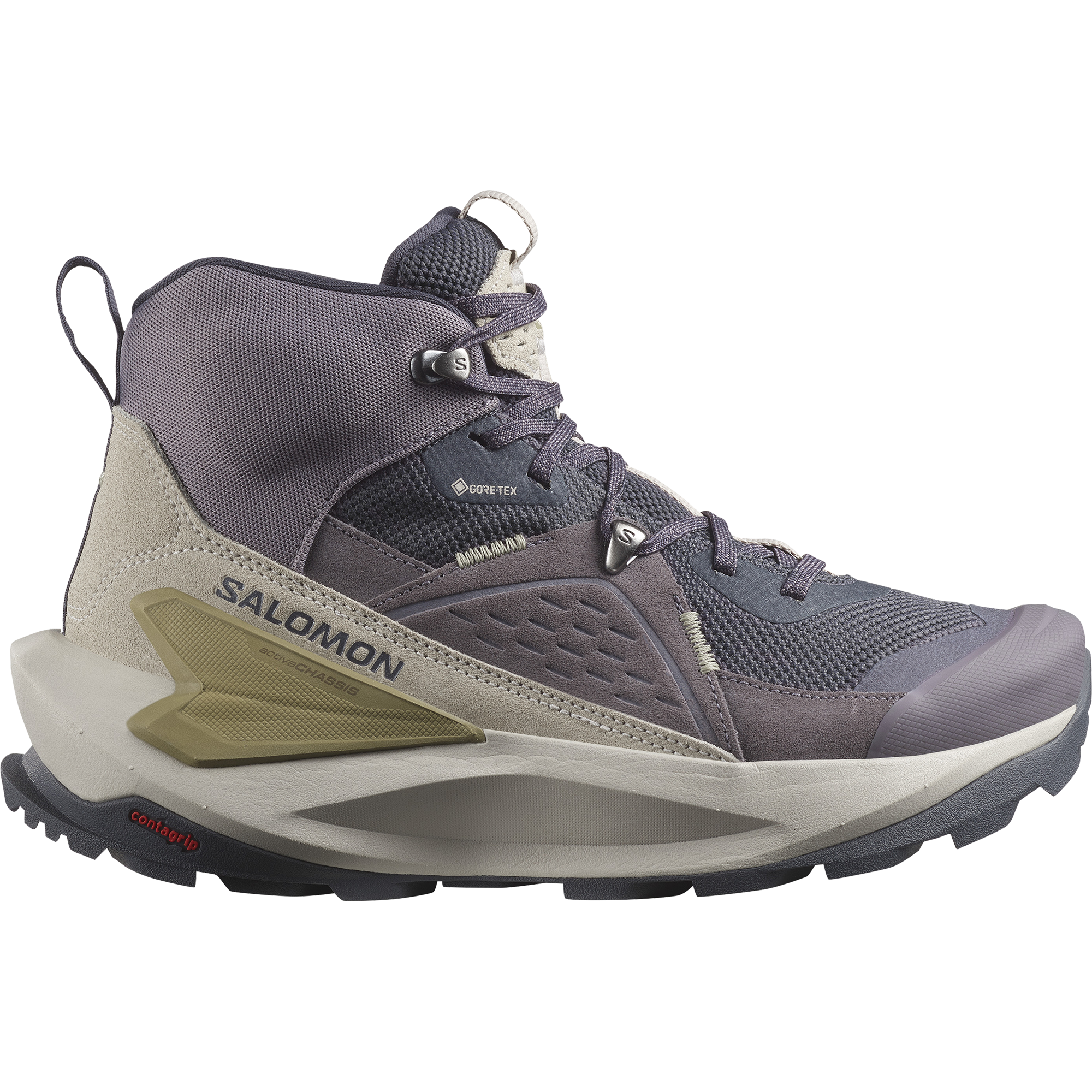 Buty Salomon ELIXIR MID GTX W Nine Iron/Shark/Silver Cloud