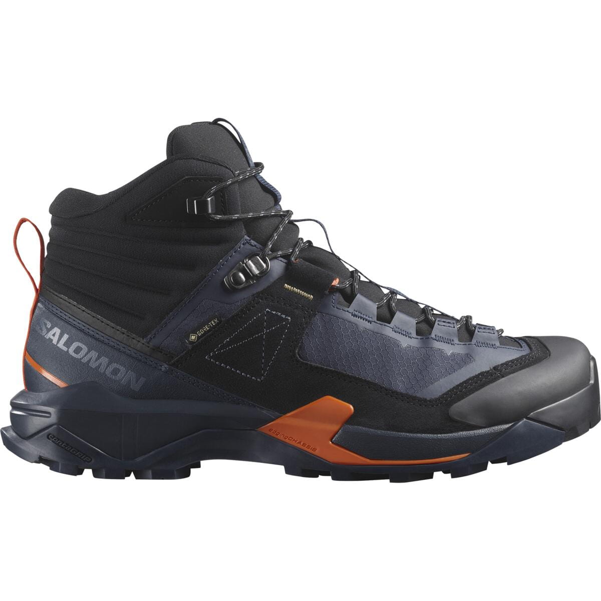 Buty Salomon X ULTRA ALPINE MID GORE-TEX - Blue Nights / Black / Red Orange