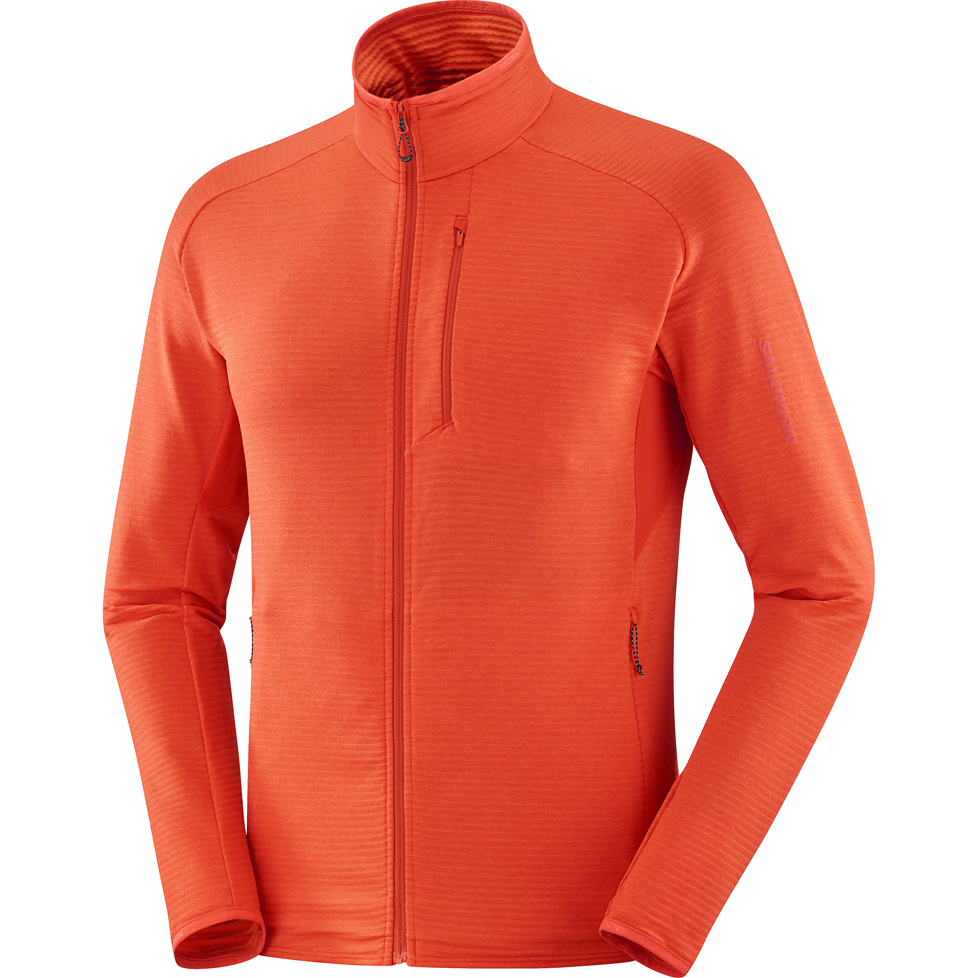 Bluza Salomon ESSENTIAL LIGHTWARM FZ M Cherry Tomato