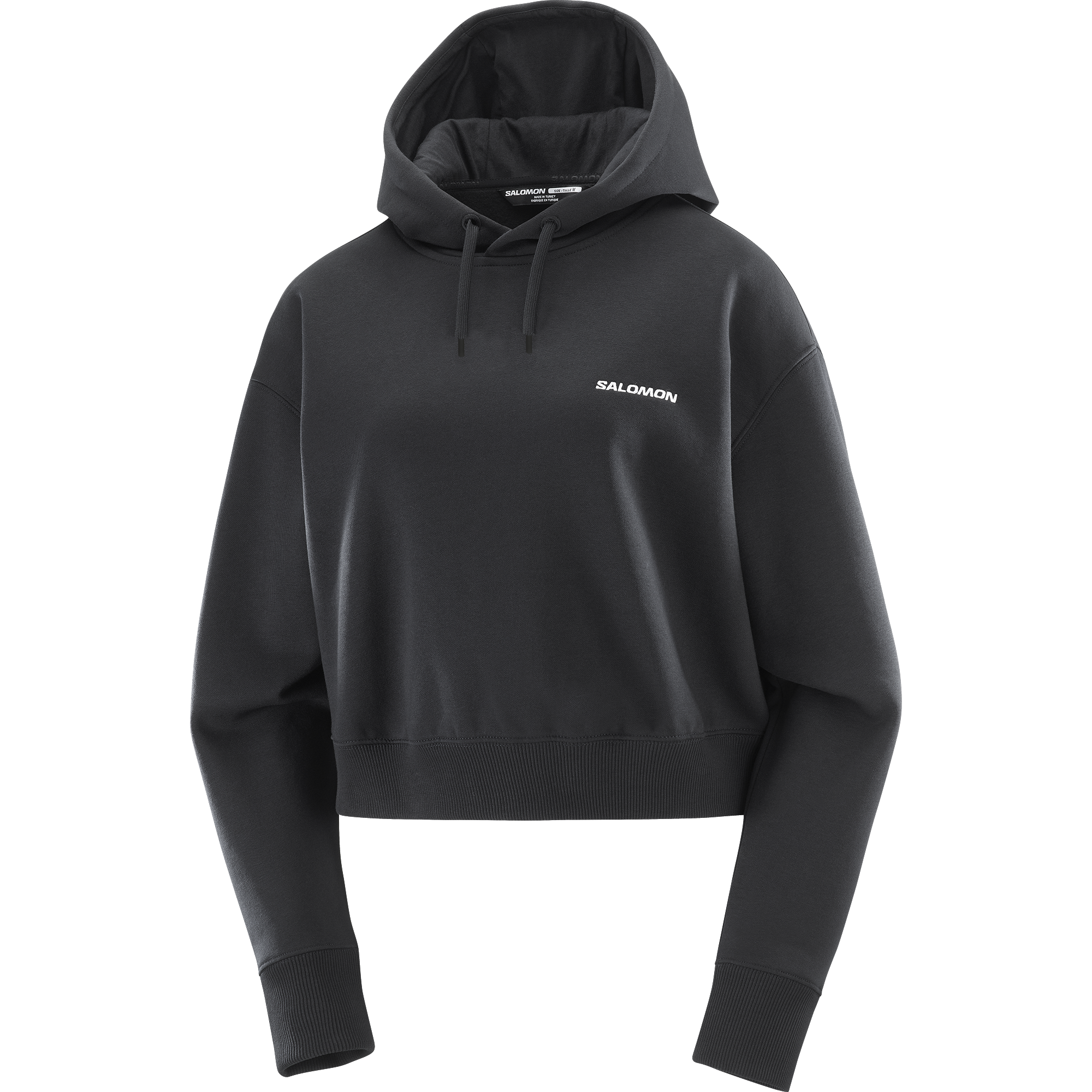 Bluza SALOMON LOGO SHORT HD W DEEP BLACK