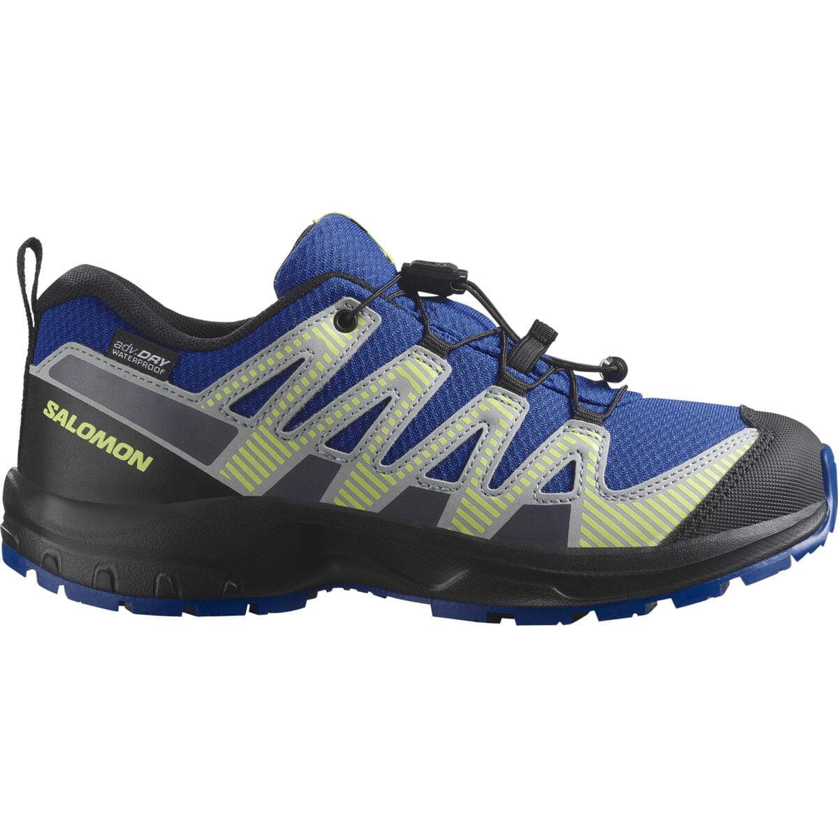 Buty dziecięce Salomon XA PRO V8 WATERPROOF Nautical Blue / Black / Sharp Green