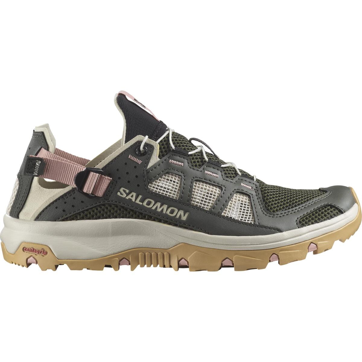 Buty Salomon TECHAMPHIBIAN 5 W Peat / Rainy Day / Hyma Pink