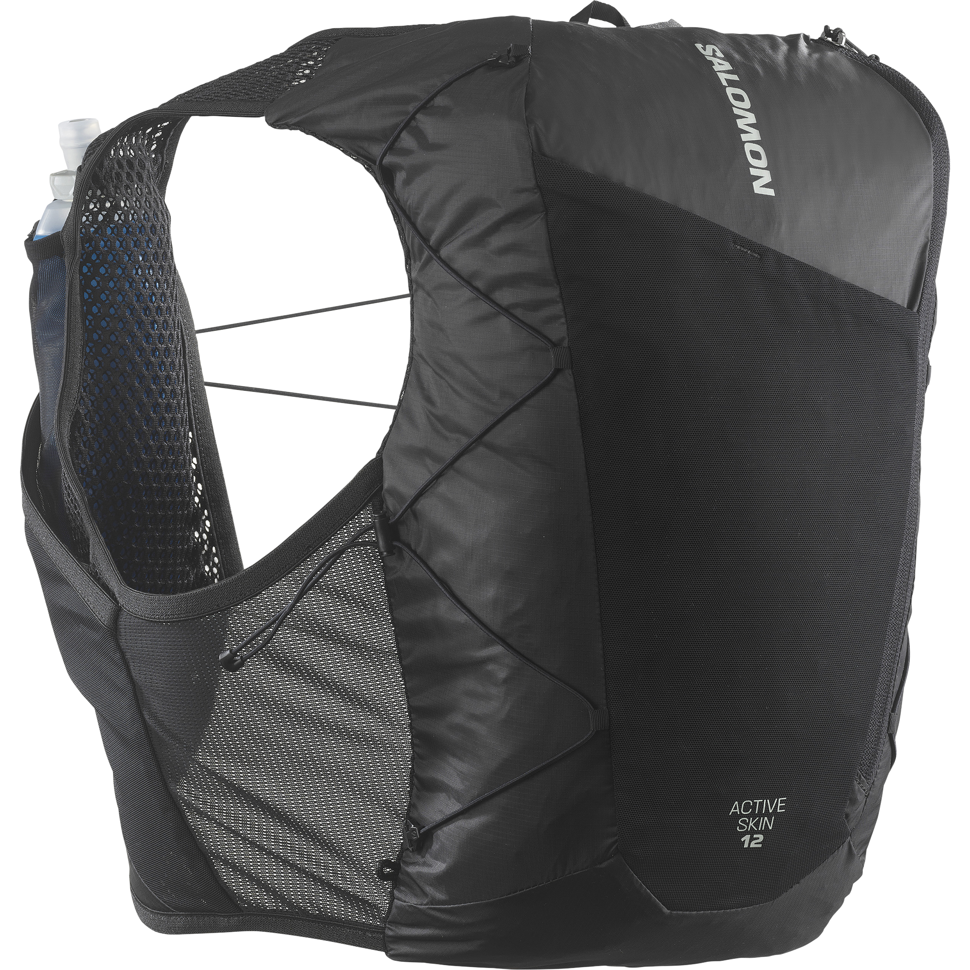 Kamizelka Salomon ACTIVE SKIN 12 SET Black/Metal 